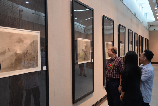 杨燕来山水画展