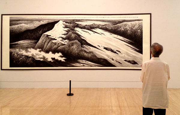 马万国中国画作品