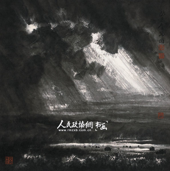马万国中国画作品