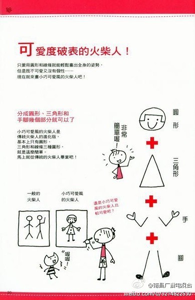 火柴人儿童画