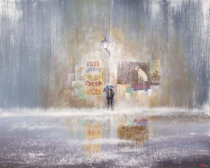 英国画家Jeff Rowland油画作品