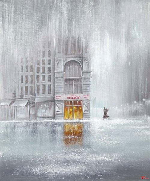英国画家Jeff Rowland油画作品