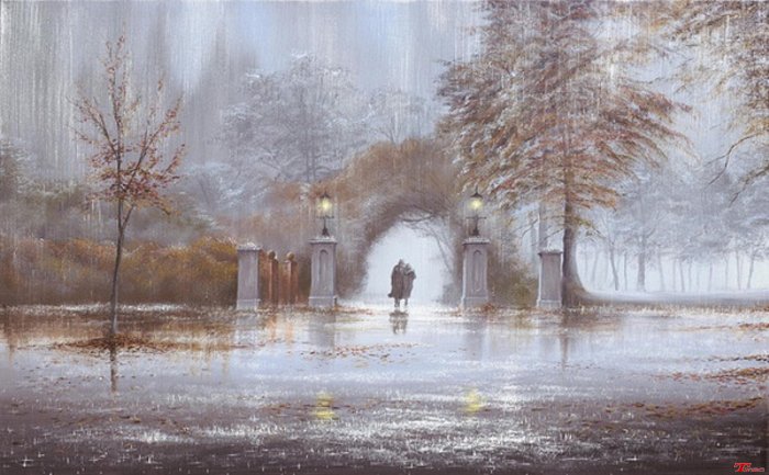 英国画家Jeff Rowland油画作品