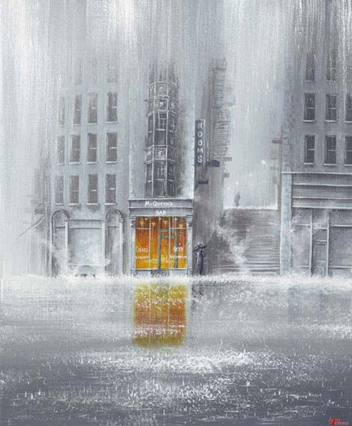 英国画家Jeff Rowland油画作品