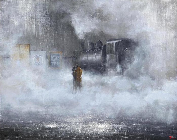 英国画家Jeff Rowland油画作品