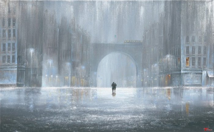 英国画家Jeff Rowland油画作品