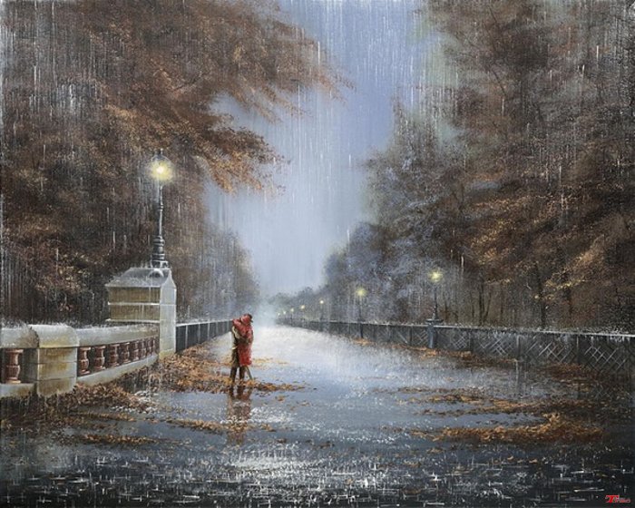 英国画家Jeff Rowland油画作品