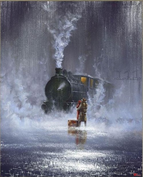 英国画家Jeff Rowland油画作品