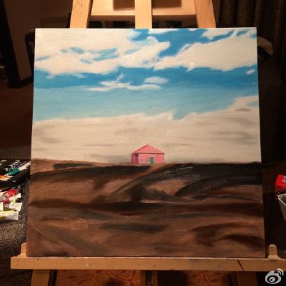 黄觉绘画作品欣赏