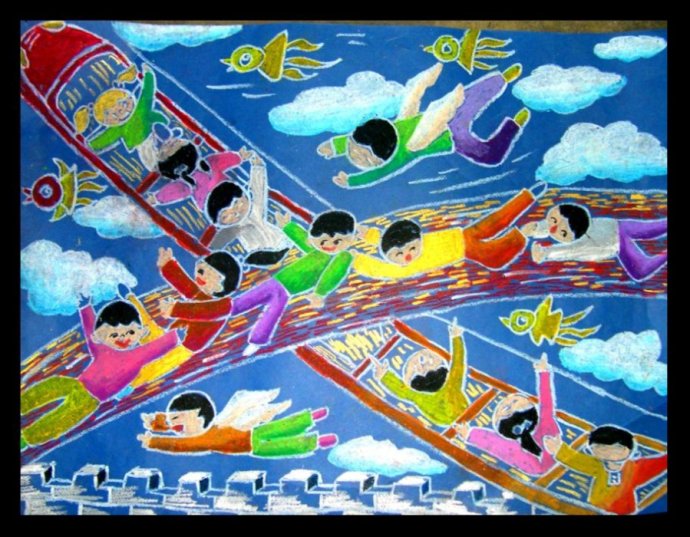 儿童画作品
