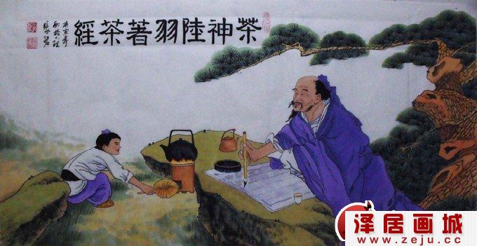 中国画中的绢，人物绢画图片