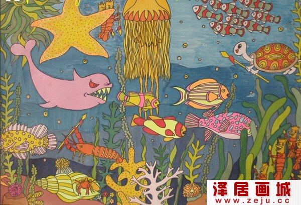 儿童绘本欣赏：到海底世界游泳去