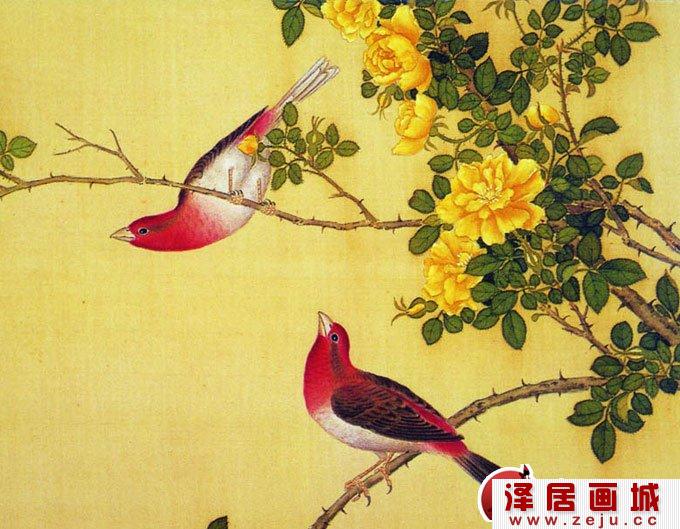 中国画工笔花鸟画