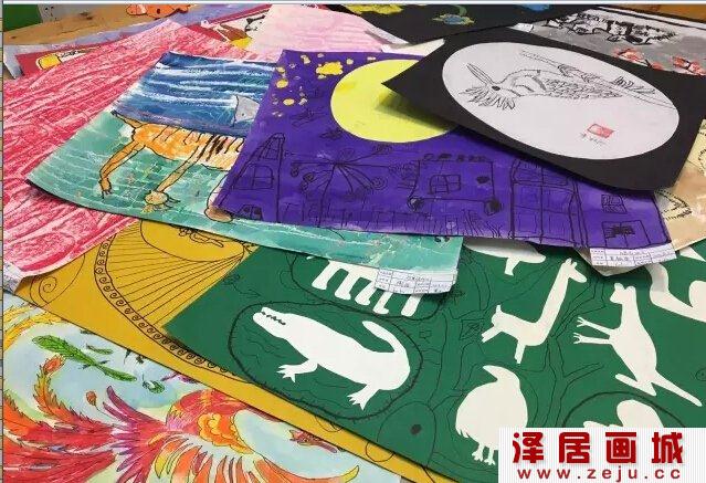 首届儿童公益创意画展