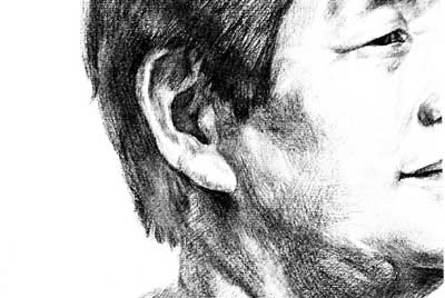 素描头像