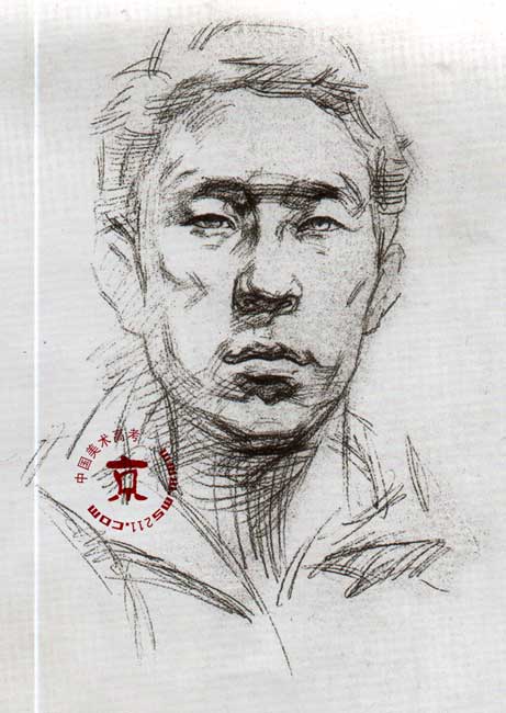 素描头像
