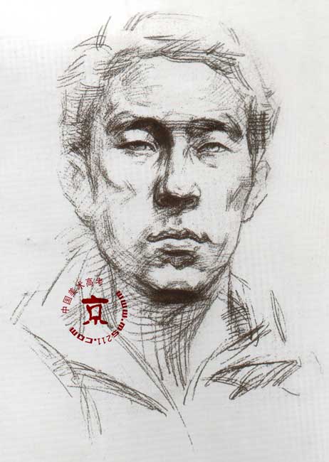 素描头像