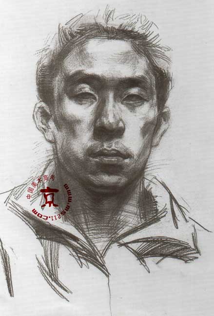 素描头像