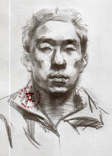 素描头像